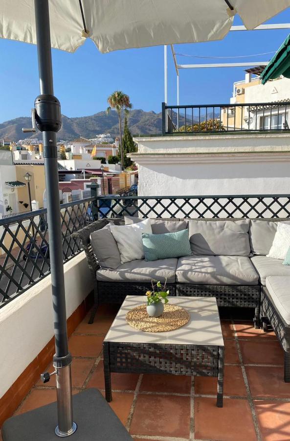 Miramar Nerja - Luxury Apartment Near Burriana Beach With Pool Luaran gambar