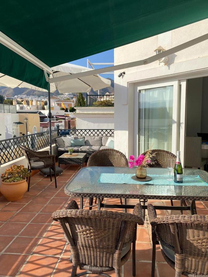 Miramar Nerja - Luxury Apartment Near Burriana Beach With Pool Luaran gambar