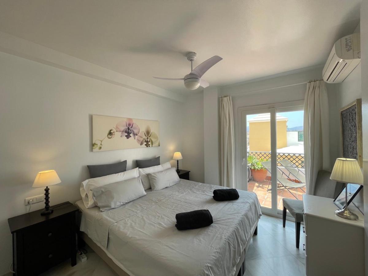 Miramar Nerja - Luxury Apartment Near Burriana Beach With Pool Luaran gambar
